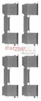 Планка супорта (переднього) прижимна (к-кт) Citroen Jumper/Peugeot Boxer 06- (Brembo) - METZGER 109-1729