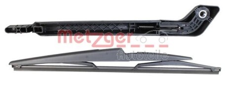 Wiper arm, windscreen washer - METZGER 2190476