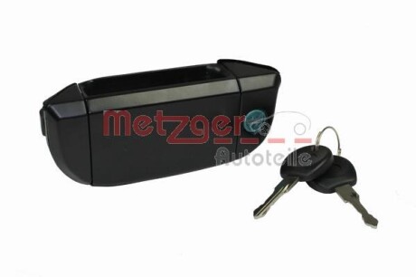 Ручка наружная передней двери - (701837206, 701837206A) METZGER 2310501
