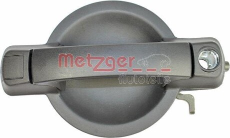 Ручка дверей (передніх/ззовні) (R) Fiat Doblo 01- - METZGER 2310534