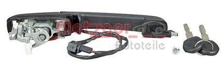 Ручка дверей (передніх/ззовні) (R) VW Passat -96 - (3A0837207C) METZGER 2310583