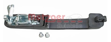 Ручка дверей (задніх/ззовні) (L) VW Passat -97 - (357839205) METZGER 2310587