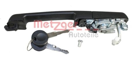 Ручка наружная передней двери - (357837205B) METZGER 2310593