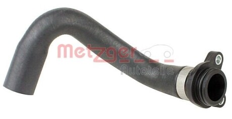 Патрубок радіатора (верхній) BMW 5 (F10/F11)/3 (F30) 11- (N20) - METZGER 2420572