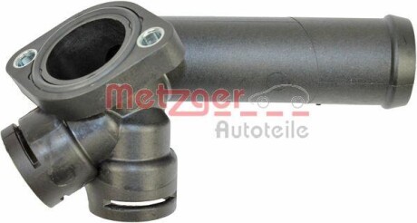 Фланець системи охолодження VW T4 2.4D/2.5TDI 90-03 - (074121132B, 074121133D) METZGER 4010065