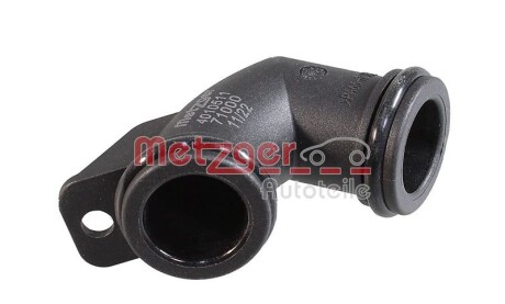 Фланець системи охолодження MB C-class (W203) 00-07 OM611/OM612/OM646 - METZGER 4010511