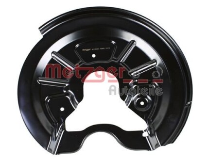 Захист диска гальмівного (заднього) (R) Audi A3/Seat Leon/Skoda Octavia II/VW Golf 03-16 - (1T0615612B) METZGER 6115220