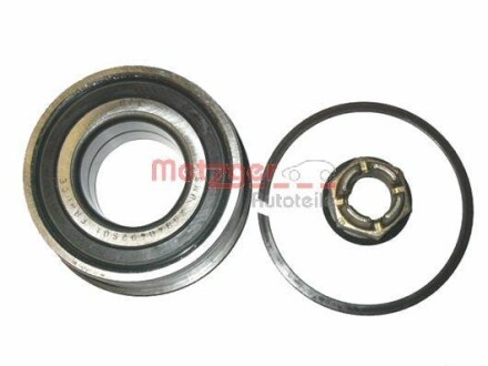 Підшипник маточини (передньої) Renault Laguna 97-01 (40x84x39.7) (+ABS)(к-кт) - (7701205972, 7701470552) METZGER WM 2133