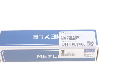 Фото 2 - Свічка накалу MEYLE 014 020 1039 (0140201039)