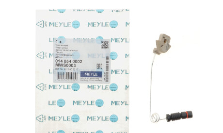Фото 2 - Датчик зносу гальмівних колодок MEYLE 014 054 0002 (0140540002)