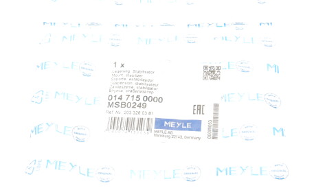 Фото 2 - Втулка стабілізатора MEYLE 014 715 0000 (0147150000)
