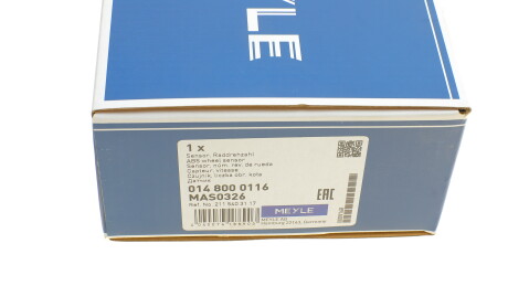 Фото 8 - Датчик АБС MEYLE 014 800 0116 (0148000116)