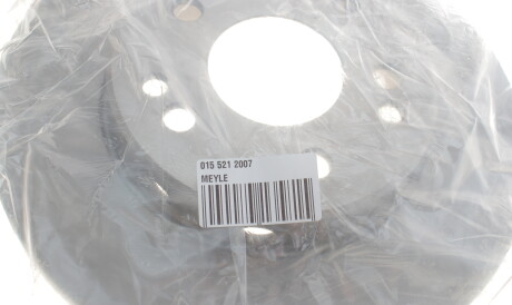 Фото 2 - Гальмівний диск MEYLE 015 521 2007 (0155212007)