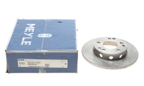 Фото 2 - Тормозной диск MEYLE 015 521 2023 (0155212023)