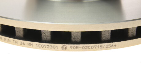 Фото 3 - Тормозной диск MEYLE 015 521 2049 (0155212049)