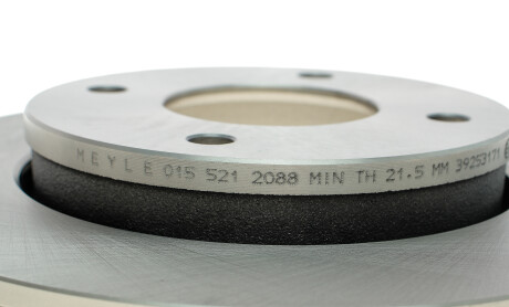 Фото 4 - Гальмівний диск MEYLE 015 521 2088 (0155212088)