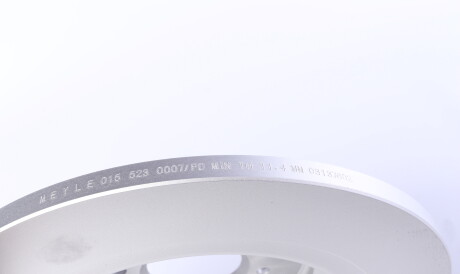 Фото 3 - Тормозной диск MEYLE 015 523 0007/PD (0155230007PD)