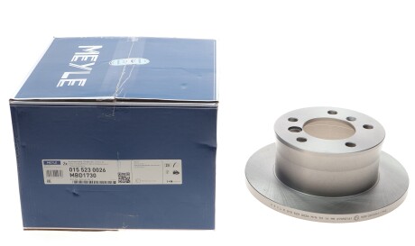 Фото 2 - Тормозной диск MEYLE 0155230026