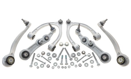 Комплект важелів підвіски (передньої) MB C-class (W205) 13-21/E-class (W213) 16-23 (Airmatic DC) - ((A2053306301, A2053302107, 2053306301, 2053302107)) MEYLE 016 050 0231/HD