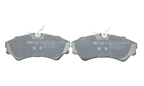 Фото 3 - Гальмівні колодки MEYLE 025 201 2419 (0252012419)