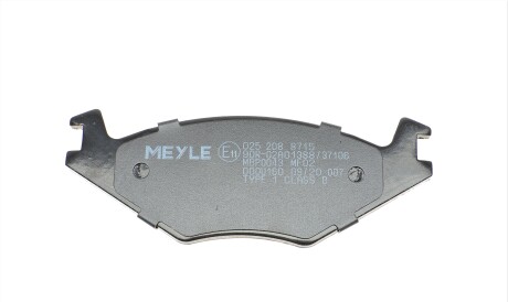 Фото 2 - Тормозные колодки MEYLE 025 208 8715 (0252088715)