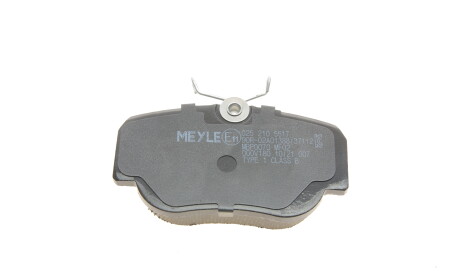 Фото 2 - Гальмівні колодки MEYLE 025 210 5517 (0252105517)