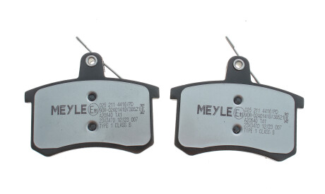 Фото 3 - Гальмівні колодки MEYLE 025 211 4416/PD (0252114416PD)