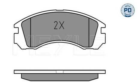 Фото 2 - Тормозные колодки MEYLE 025 213 6315/PD (0252136315PD)
