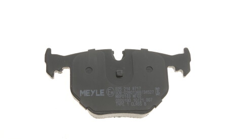Фото 2 - Тормозные колодки MEYLE 025 214 8717 (0252148717)