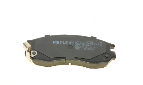 Фото 2 - Тормозные колодки MEYLE 025 216 4716/W (0252164716W)
