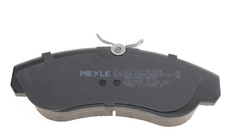 Фото 3 - Тормозные колодки MEYLE 025 217 9919/W (0252179919W)
