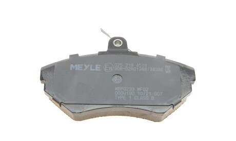 Фото 2 - Гальмівні колодки MEYLE 025 219 4519 (0252194519)