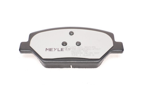 Фото 4 - Гальмівні колодки MEYLE 025 221 3819/PD (0252213819PD)
