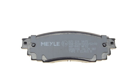 Фото 2 - Тормозные колодки MEYLE 025 224 3415 (0252243415)