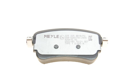 Фото 3 - Гальмівні колодки MEYLE 025 225 8818/PD (0252258818PD)