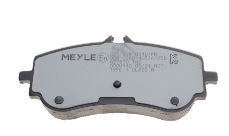 Фото 3 - Тормозные колодки MEYLE 025 228 0219/PD (0252280219PD)