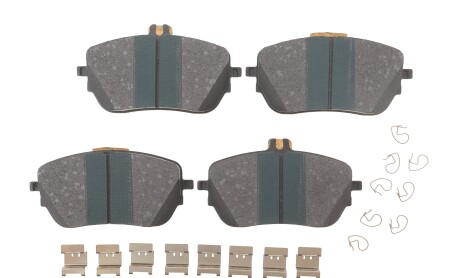 Комплект гальмівних колодок передн, MERCEDES A (V177), A (W177), B SPORTS TOURER (W247), CLA (C118), CLA SHOOTING BRAKE (X118), GLA (H247) 1.3-2.0H 03.18- - ((0004205103, 0004206902, 0004207000, A0004205103, A0004206902)) MEYLE 025 229 8819/PD