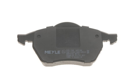 Фото 2 - Гальмівні колодки MEYLE 025 230 1820/W (0252301820W)