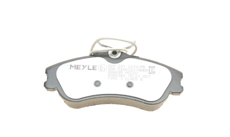 Фото 3 - Гальмівні колодки MEYLE 025 231 2419/PD