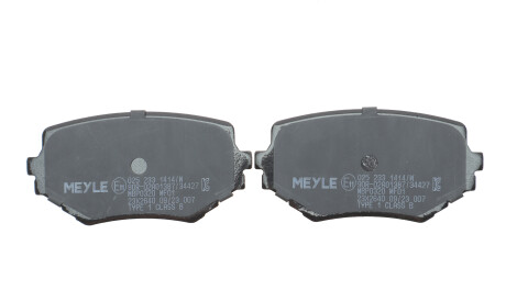 Фото 3 - Гальмівні колодки MEYLE 025 233 1414/W