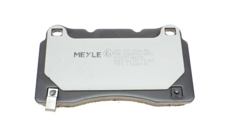 Фото 2 - Гальмівні колодки MEYLE 025 233 2516/PD (0252332516PD)