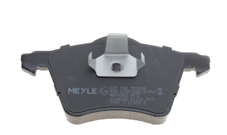Фото 3 - Гальмівні колодки MEYLE 025 234 1819/W (0252341819W)