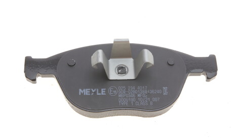 Фото 2 - Тормозные колодки MEYLE 025 234 4017 (0252344017)