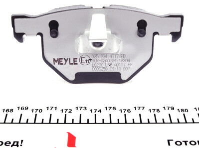 Фото 2 - Гальмівні колодки MEYLE 025 234 4717/PD (0252344717PD)