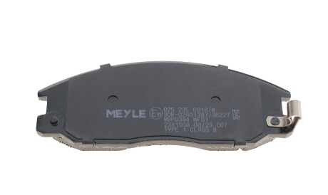 Фото 3 - Гальмівні колодки MEYLE 025 235 6916/W (0252356916W)