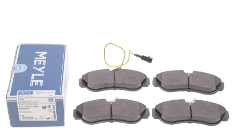 Фото 2 - Гальмівні колодки MEYLE 025 236 0319/W (0252360319W)