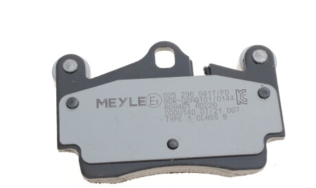 Фото 2 - Тормозные колодки MEYLE 025 236 9417/PD (0252369417PD)