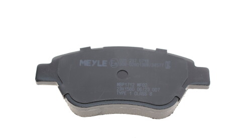 Фото 3 - Гальмівні колодки MEYLE 025 237 0718 (0252370718)