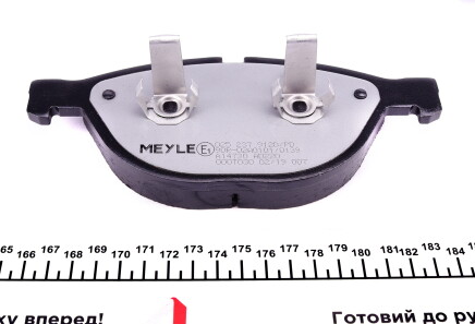 Фото 2 - Гальмівні колодки MEYLE 025 237 9120/PD (0252379120PD)