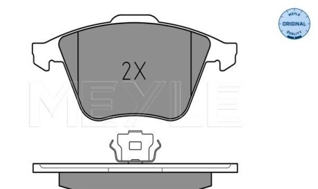 Фото 2 - Тормозные колодки MEYLE 025 238 0120/W (0252380120W)